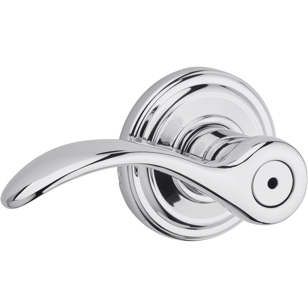 Pembroke Bed/Bath Lever in Polished Chrome