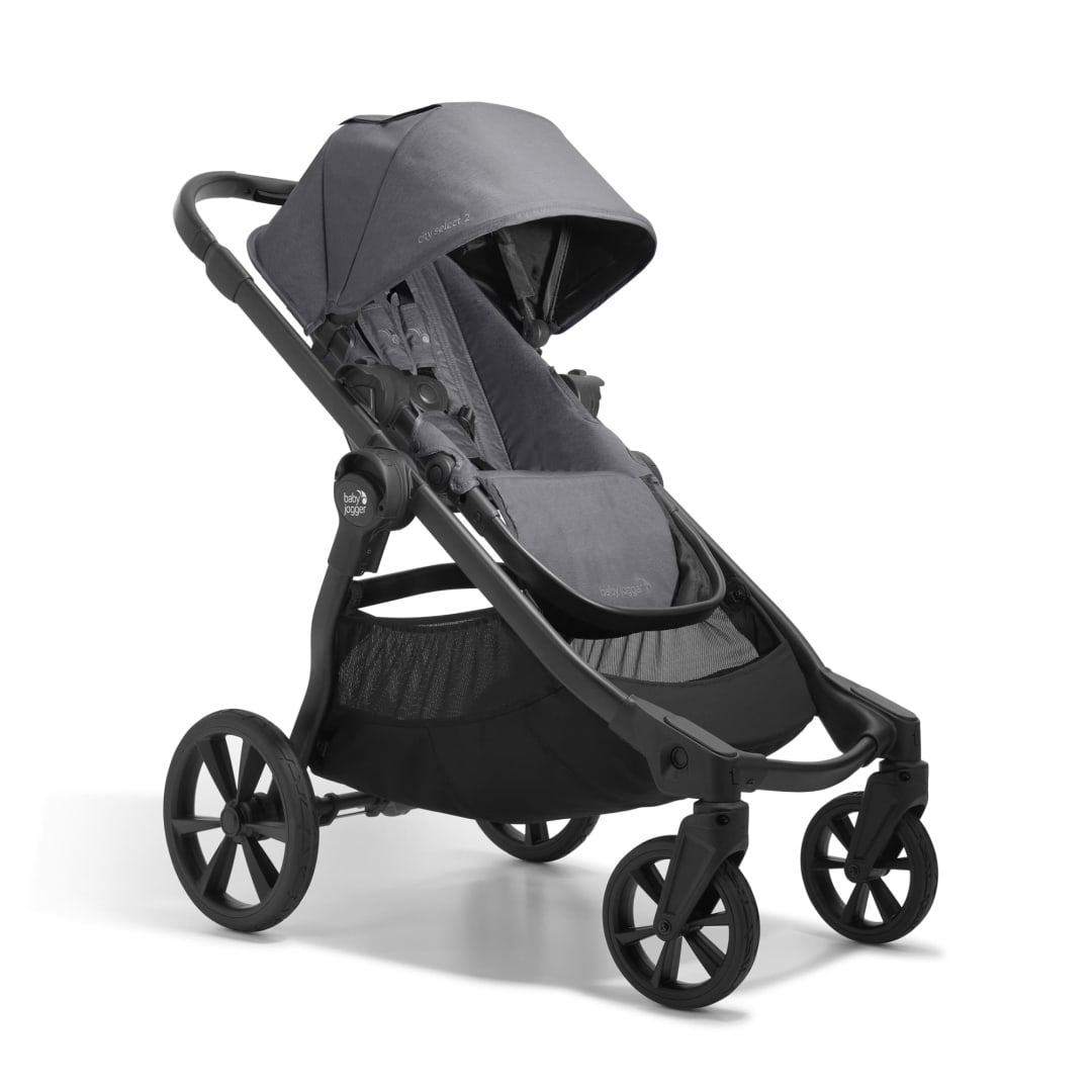 Baby Jogger® City Select® 2 Single-to-Double Modular Stroller, Radiant Slate