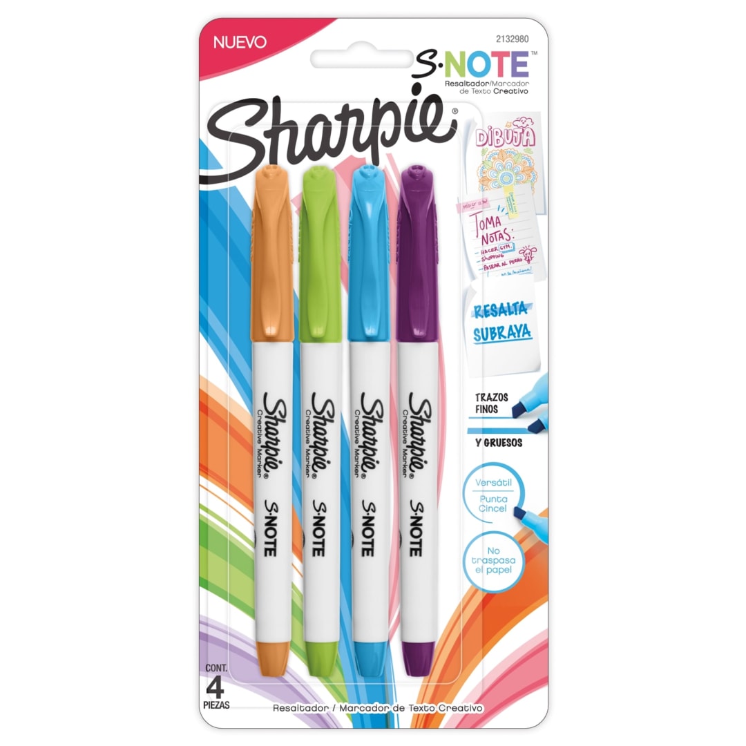 SHARPIE SNOTE CD4 ASSTD