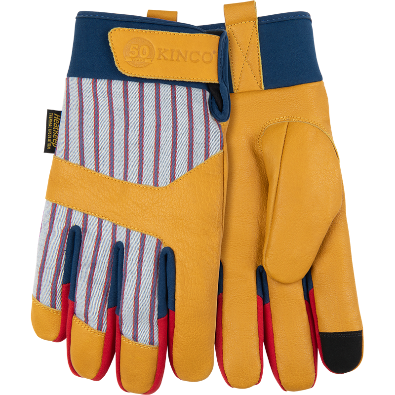 50th Anniversary KincoPro™ Lined Premium Grain Buffalo &amp; Synthetic Hybrid with Pull-Strap