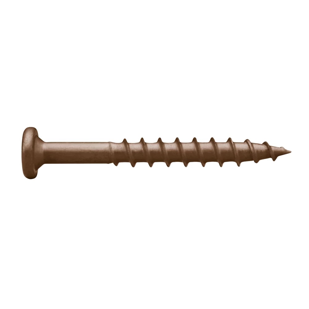 Trex® Fascia Color Match Screws 1-3/4" Saddle, Ocracoke, &amp; Hatteras - 75 count/box