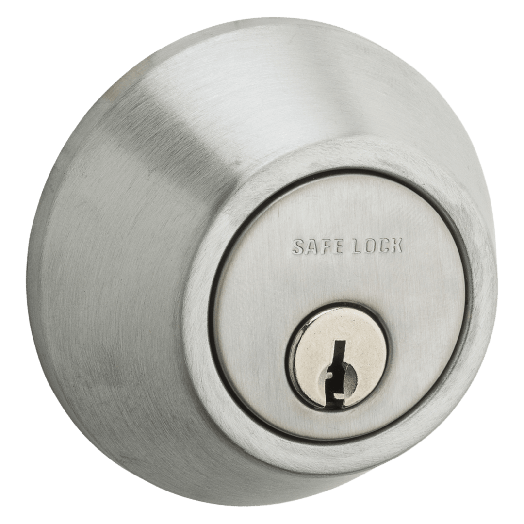 SD9100 Deadbolt Single Cylinder Deadbolt in Satin Chrome