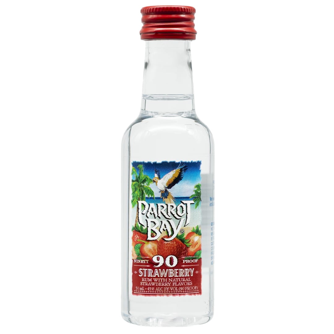 Parrot Bay Strawberry Rum 50ml 90 Proof