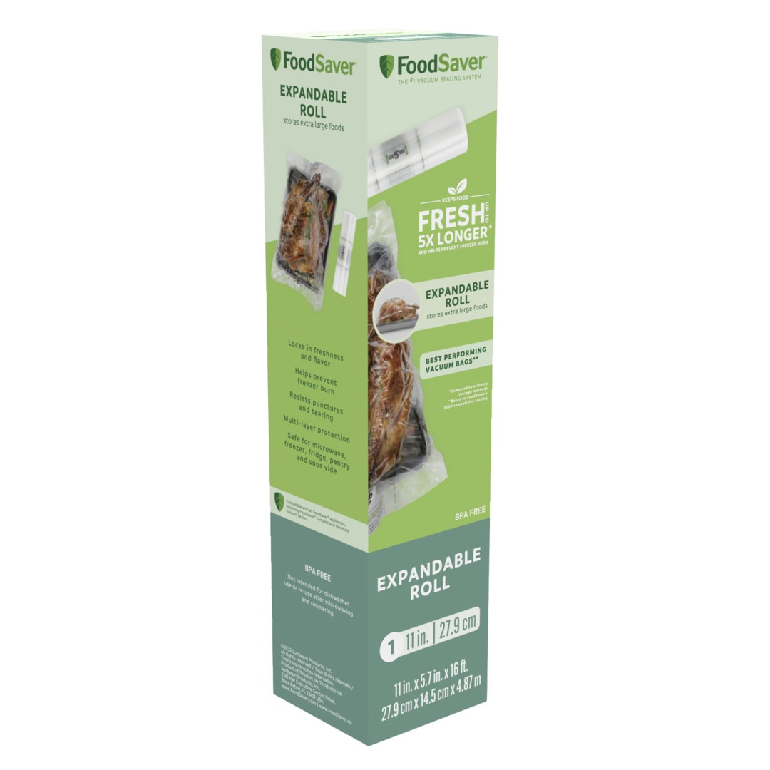 FoodSaver® 11" x 16' Expandable Vacuum Seal Roll