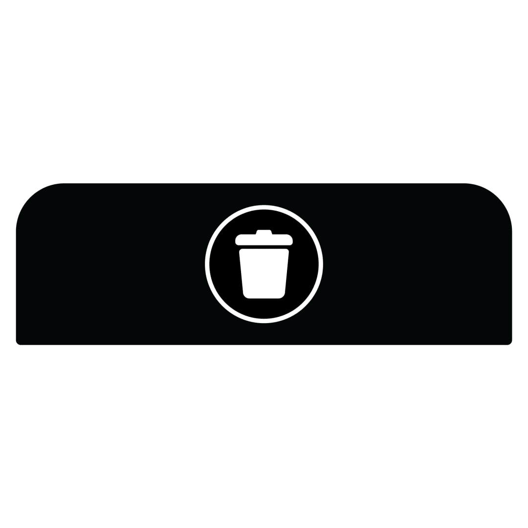 Configure™ Landfill 23 Gal Black Sign