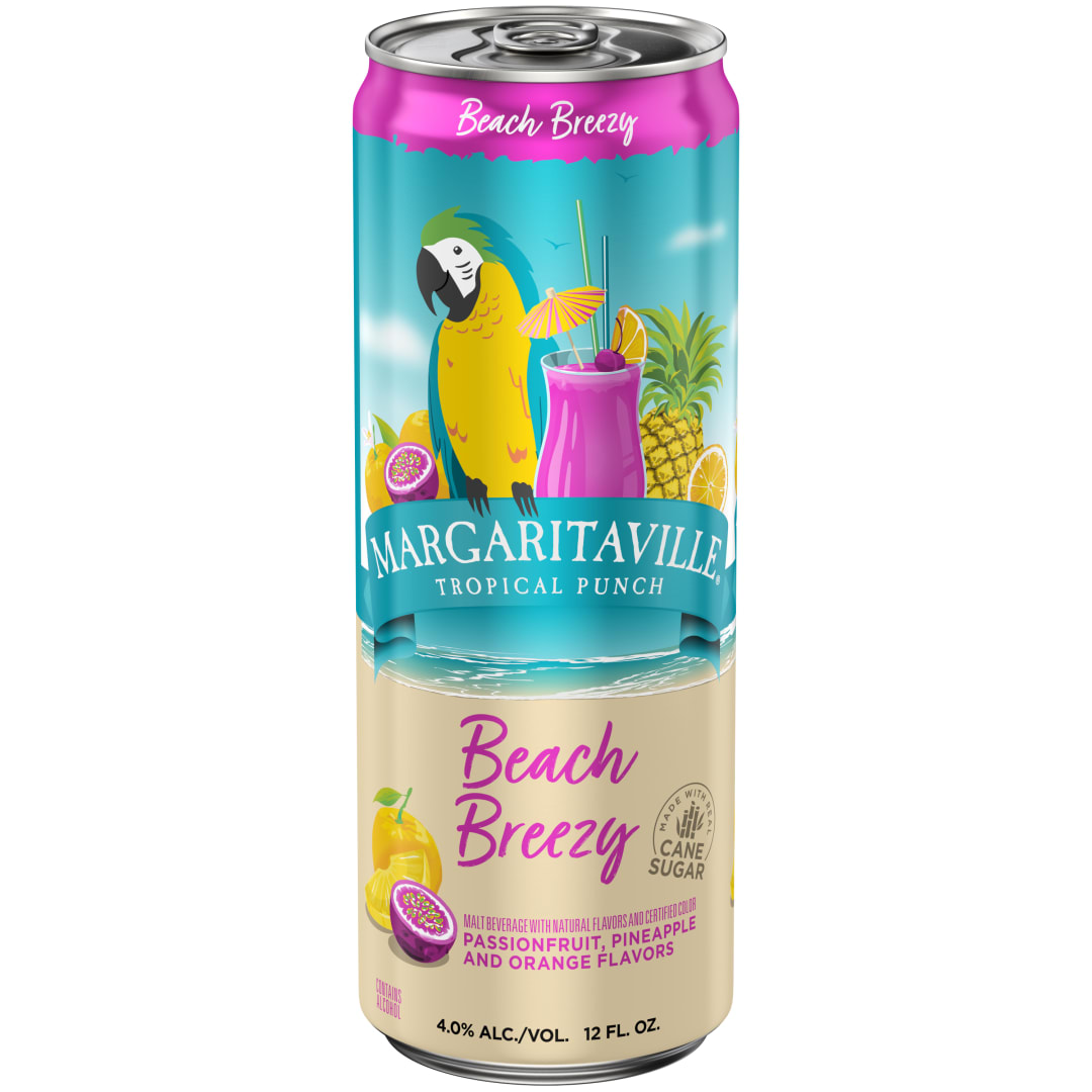 Margaritaville Beach Breezy Tropical Punch 12 fl oz Can