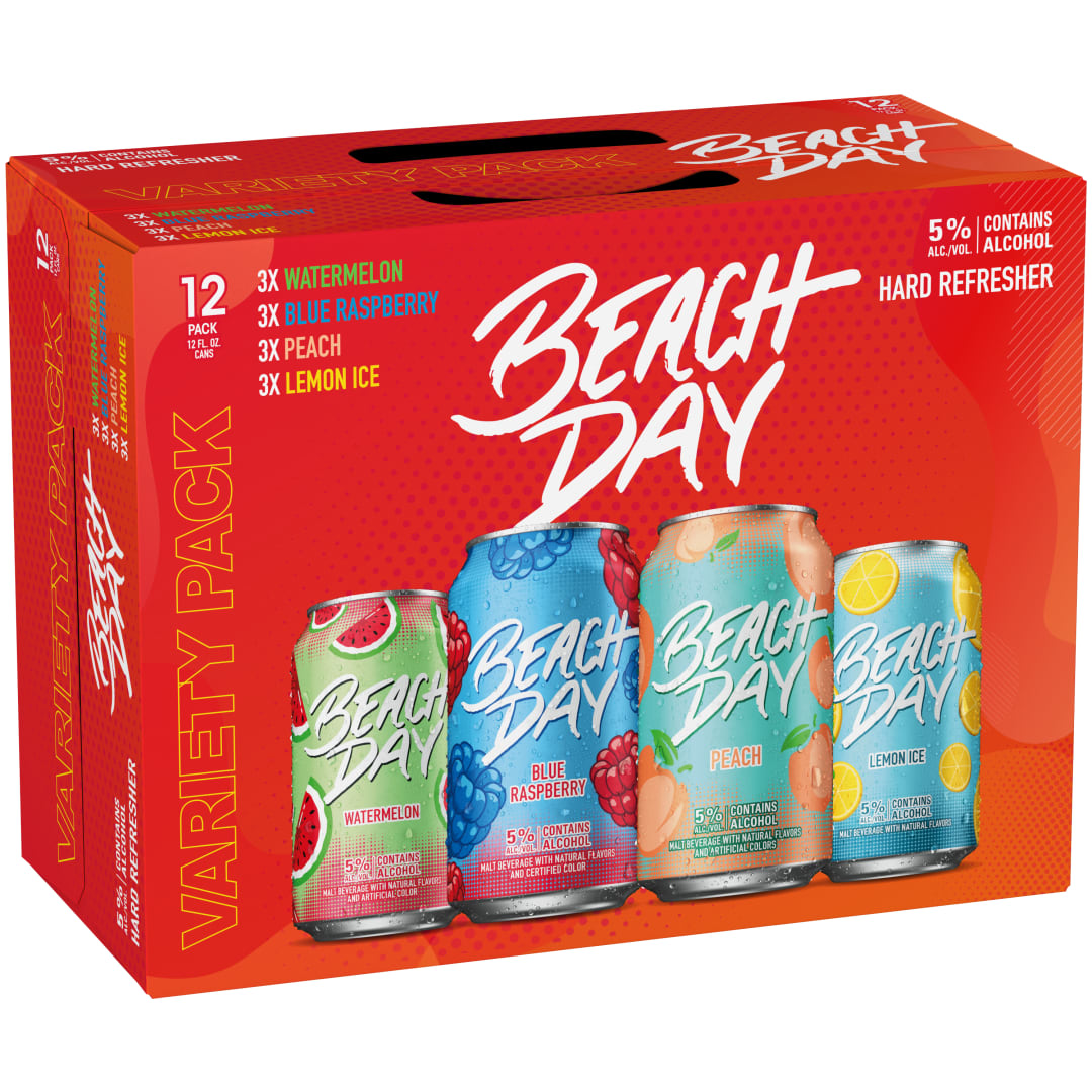 Beach Day Malt Beverage Variety Pack 12 - 12 fl oz Cans