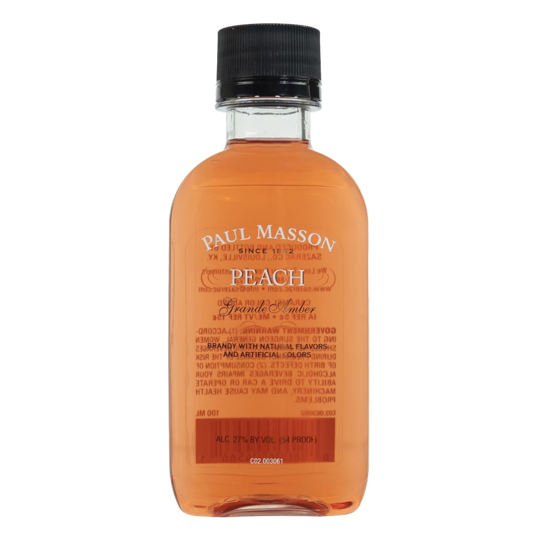 Paul Masson Peach Brandy 100ml 54 Proof