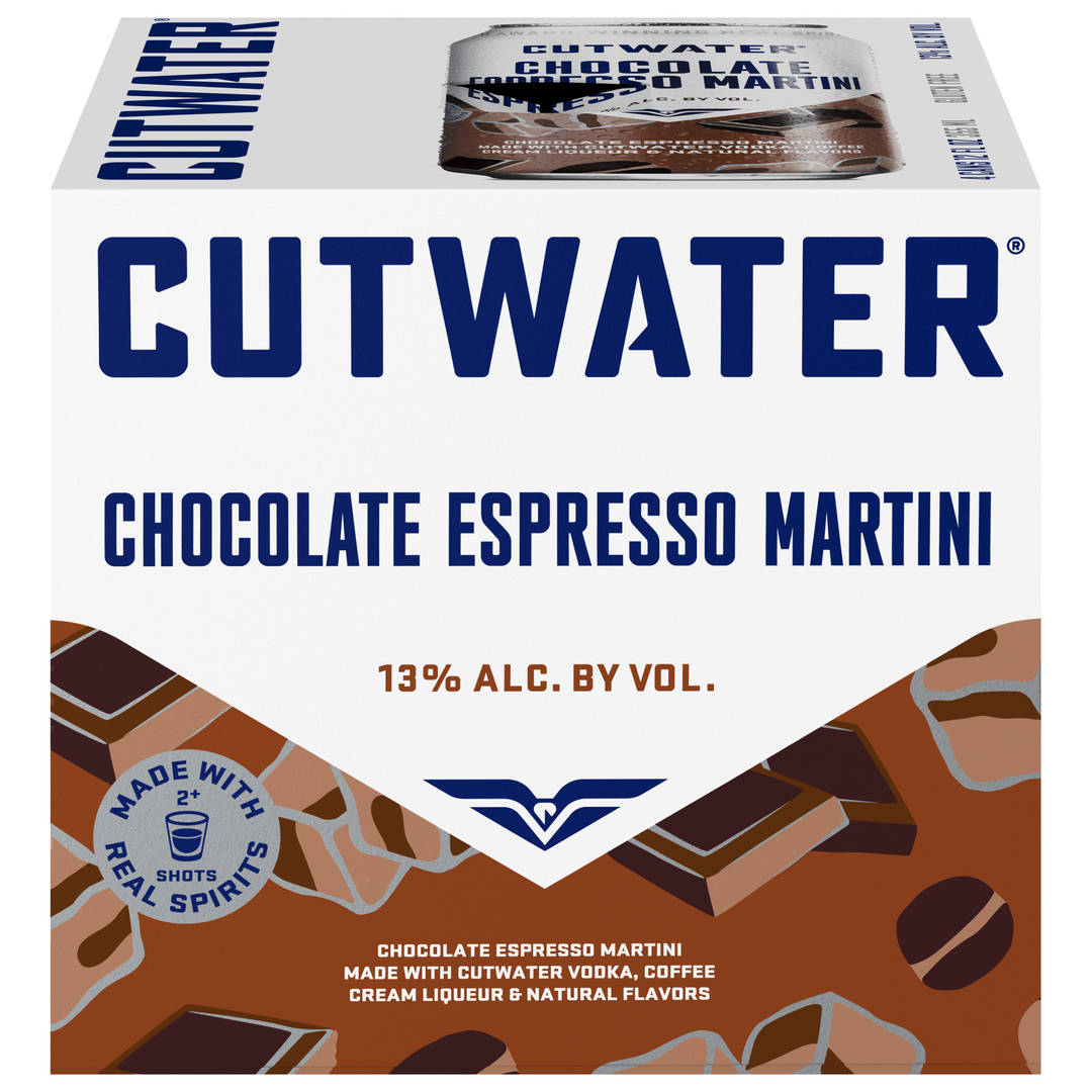 Cutwater Chocolate Espresso Martini 4 - 12 fl oz Cans