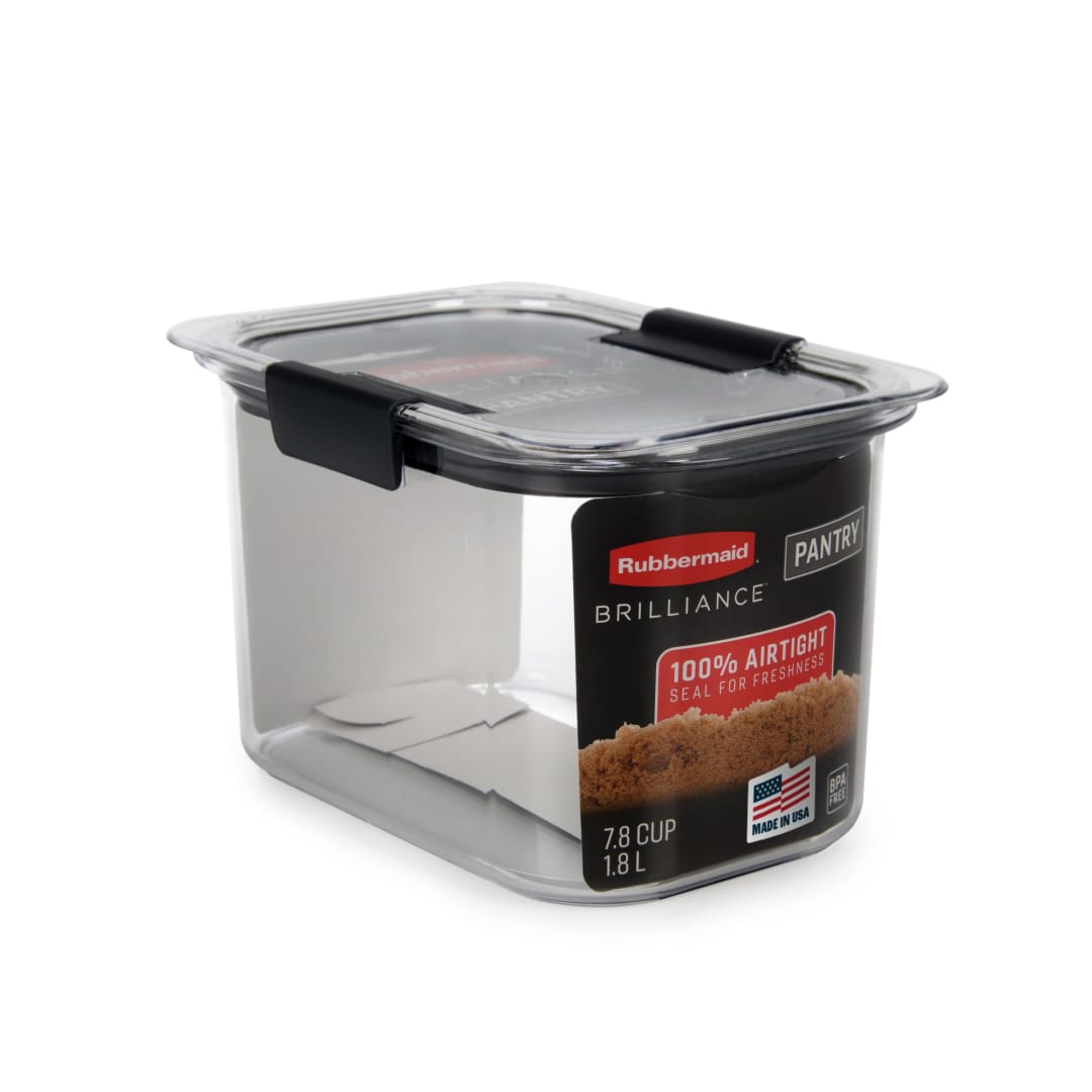 Rubbermaid® Brilliance® Pantry Airtight Food Storage Container, 7.8-Cup