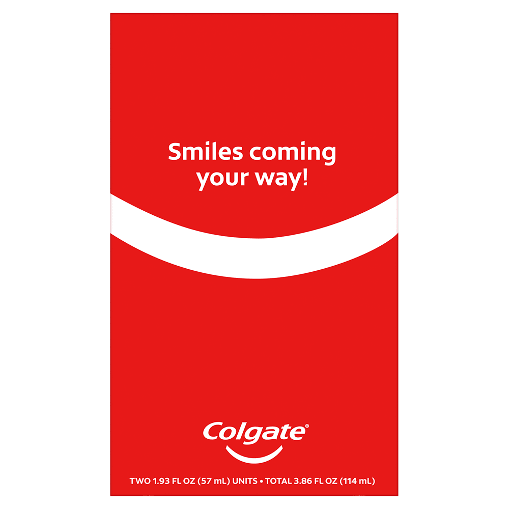 Colgate Total Mouth Spray, Mint Mouthwash Spray, 1 Oz (2 Pack)