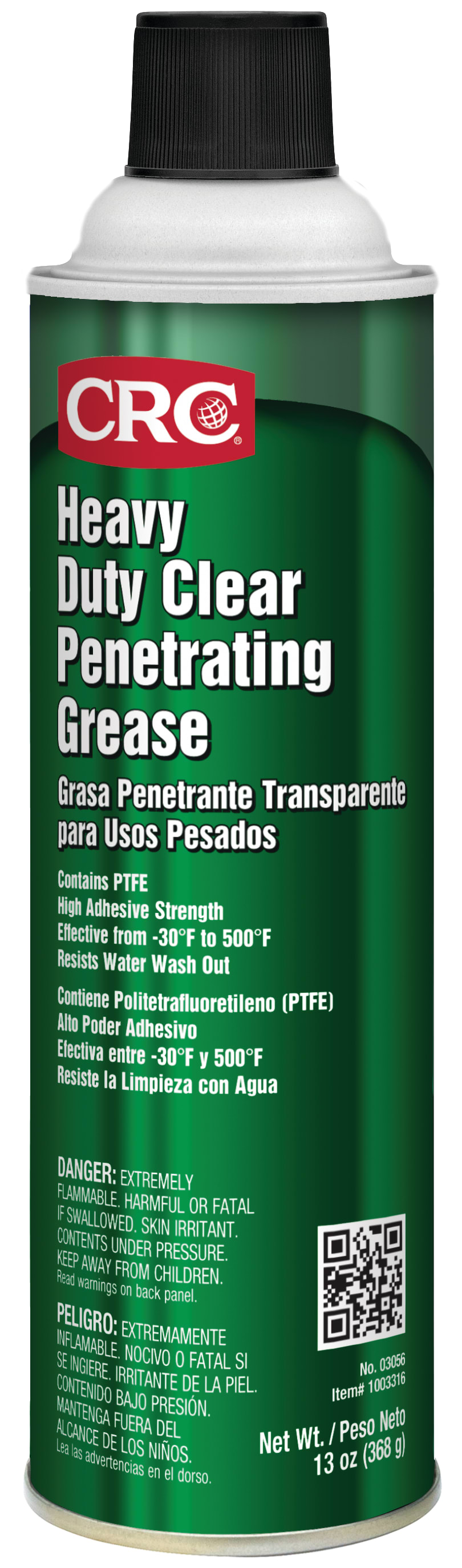 CRC Heavy Duty Clear Penetrating Grease (S/E) 1X368G