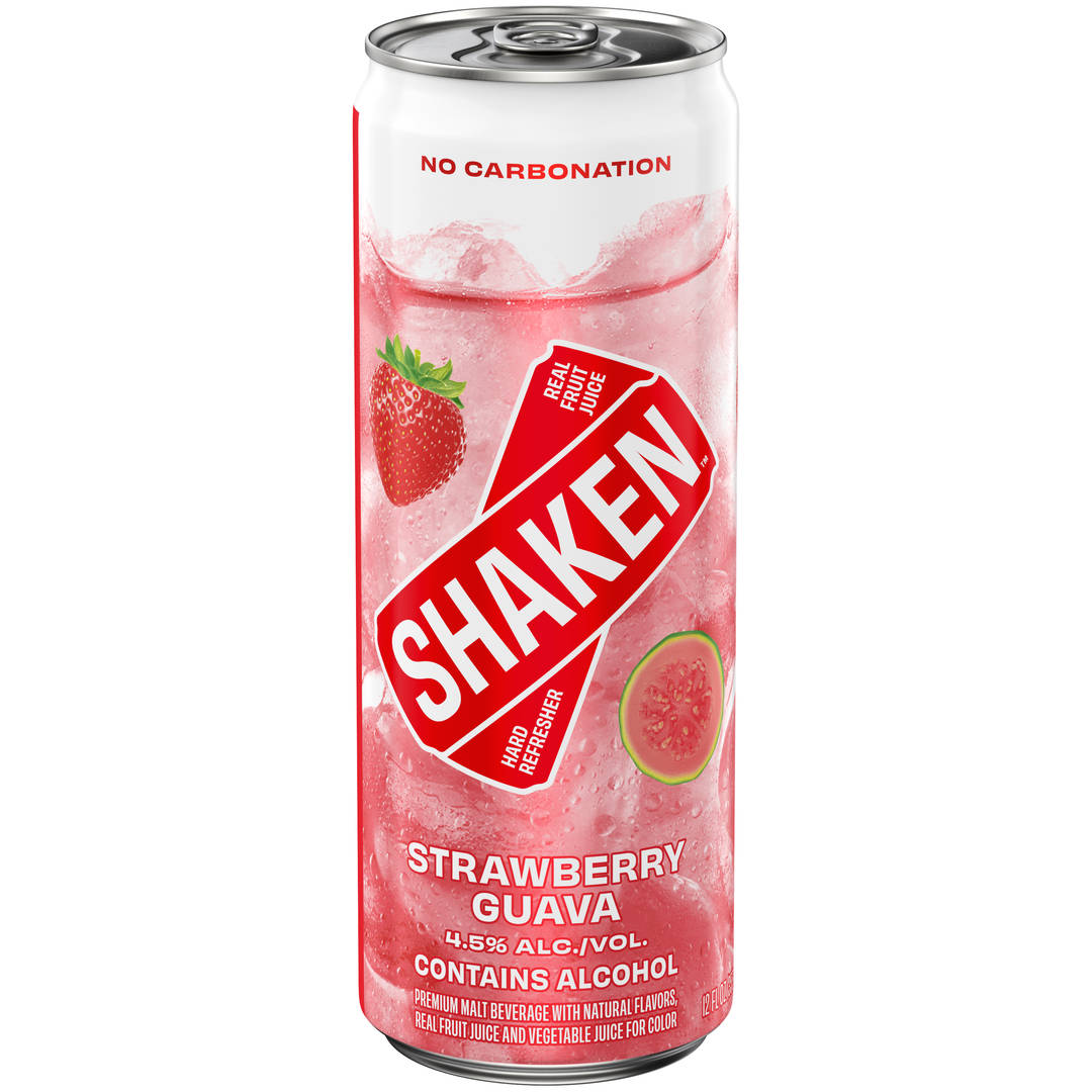 Shaken Premium Strawberry Guava Malt Beverage 12 fl oz