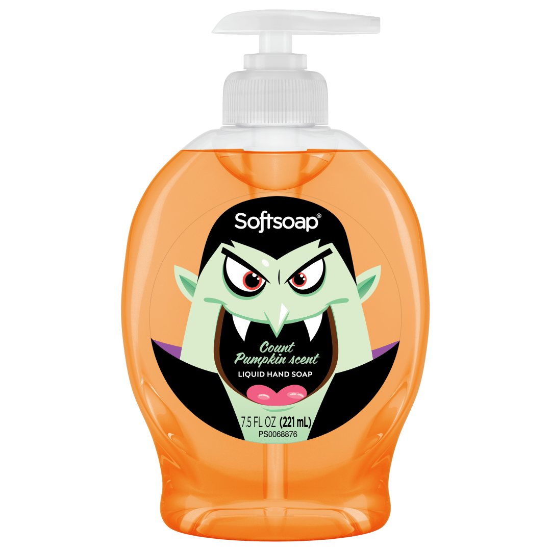 Softsoap Limited Edition Spooky Pumpkin Liquid Hand Soap, 7.5 oz Bottle