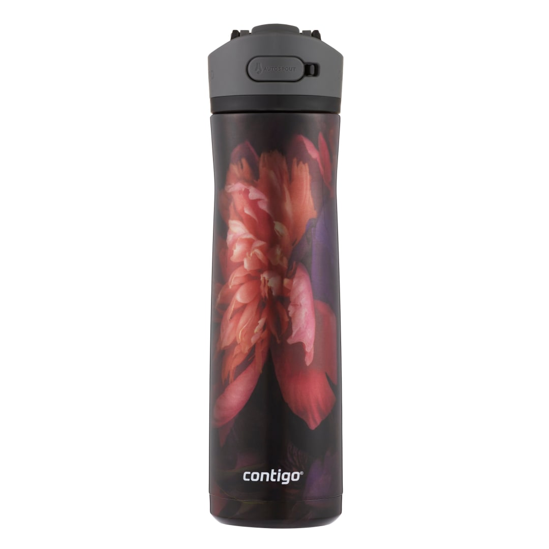 Contigo® Stainless Steel Insulated Mug with Splash-Proof Lid, 14oz., Blue Corn