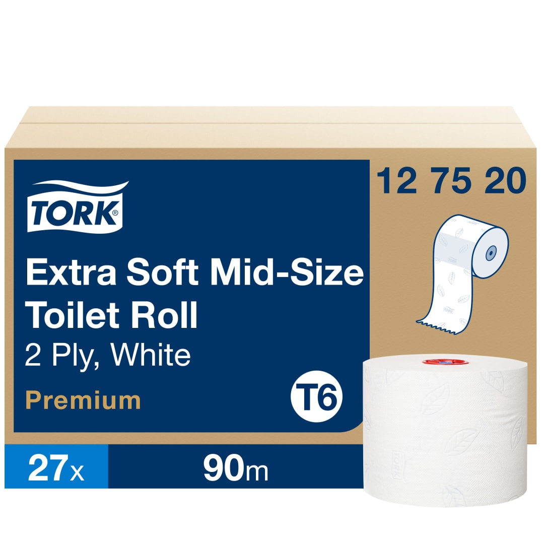 Tork Soft Mid-Size Toilet Roll Premium