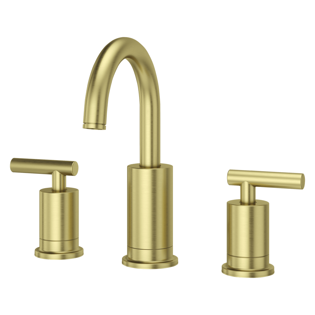 Contempra 8" Widespread Bathroom Faucet in Brushed Goldd