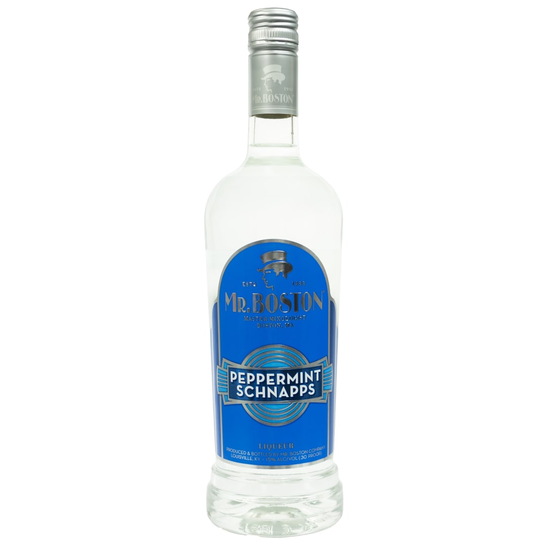 Mr. Boston Peppermint Schnapps 750ml 30 Proof