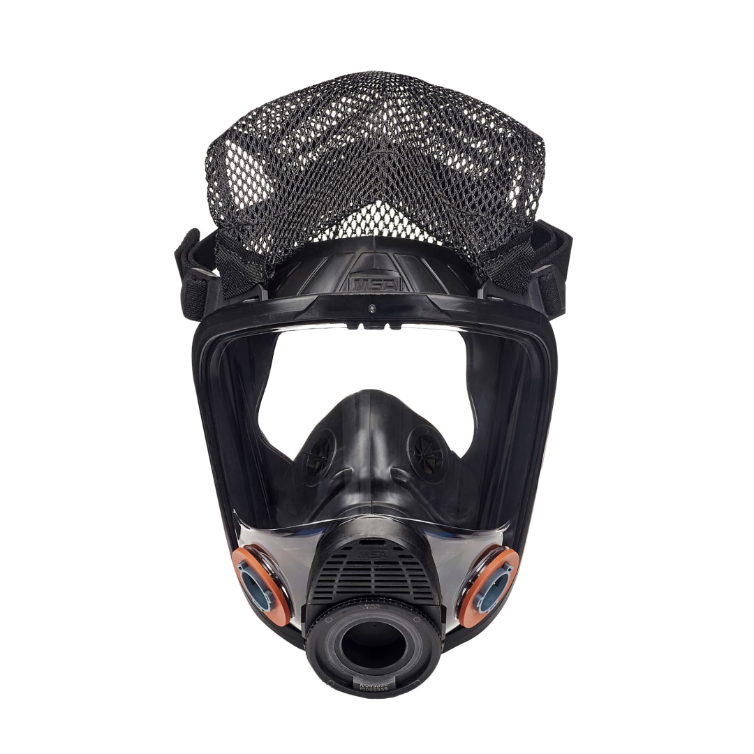 FACEPIECE,ADV 4000,MD,TWIN,SIL,CLOTH