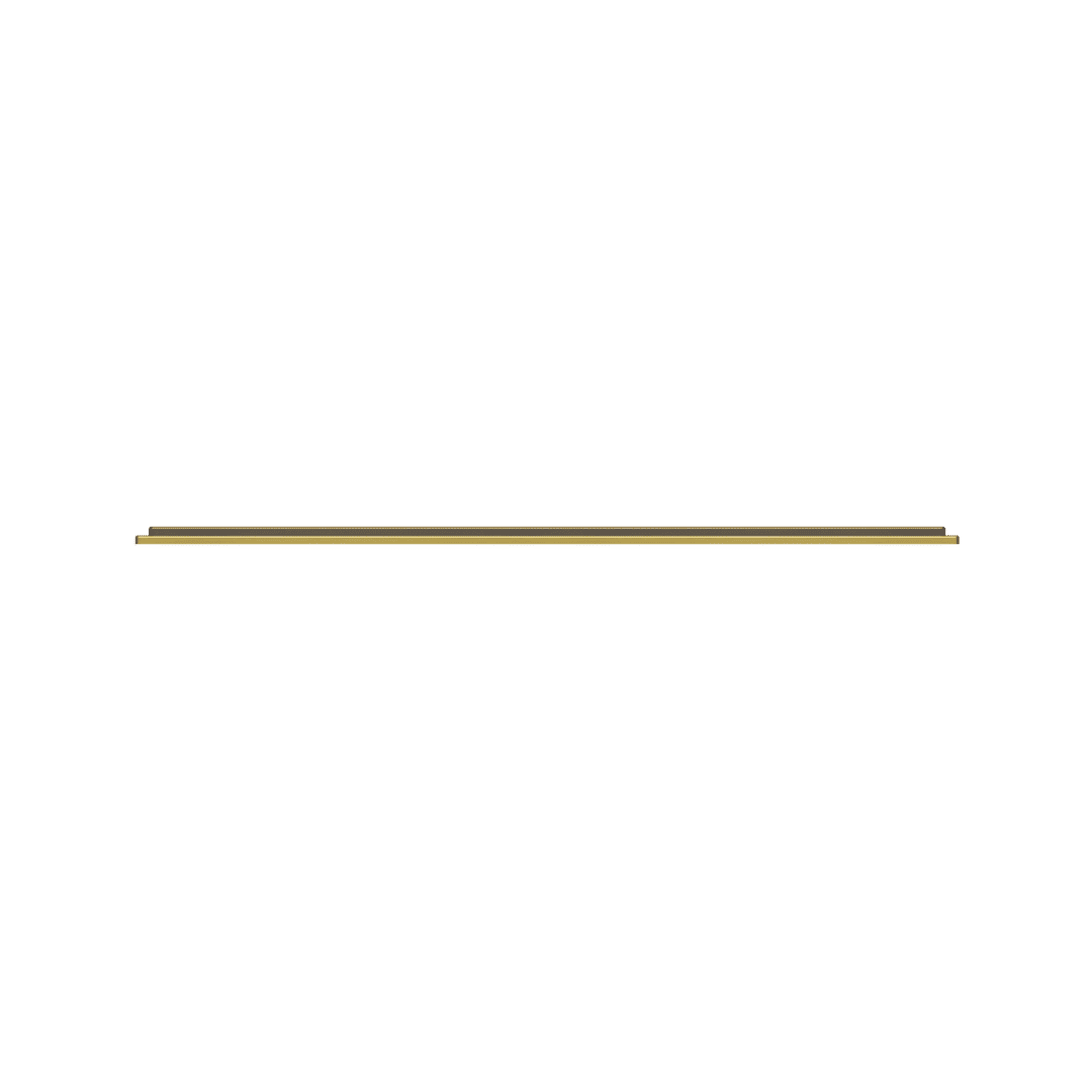 4941 Transitional Back Plate 6" CTC, In Heirloom Brass