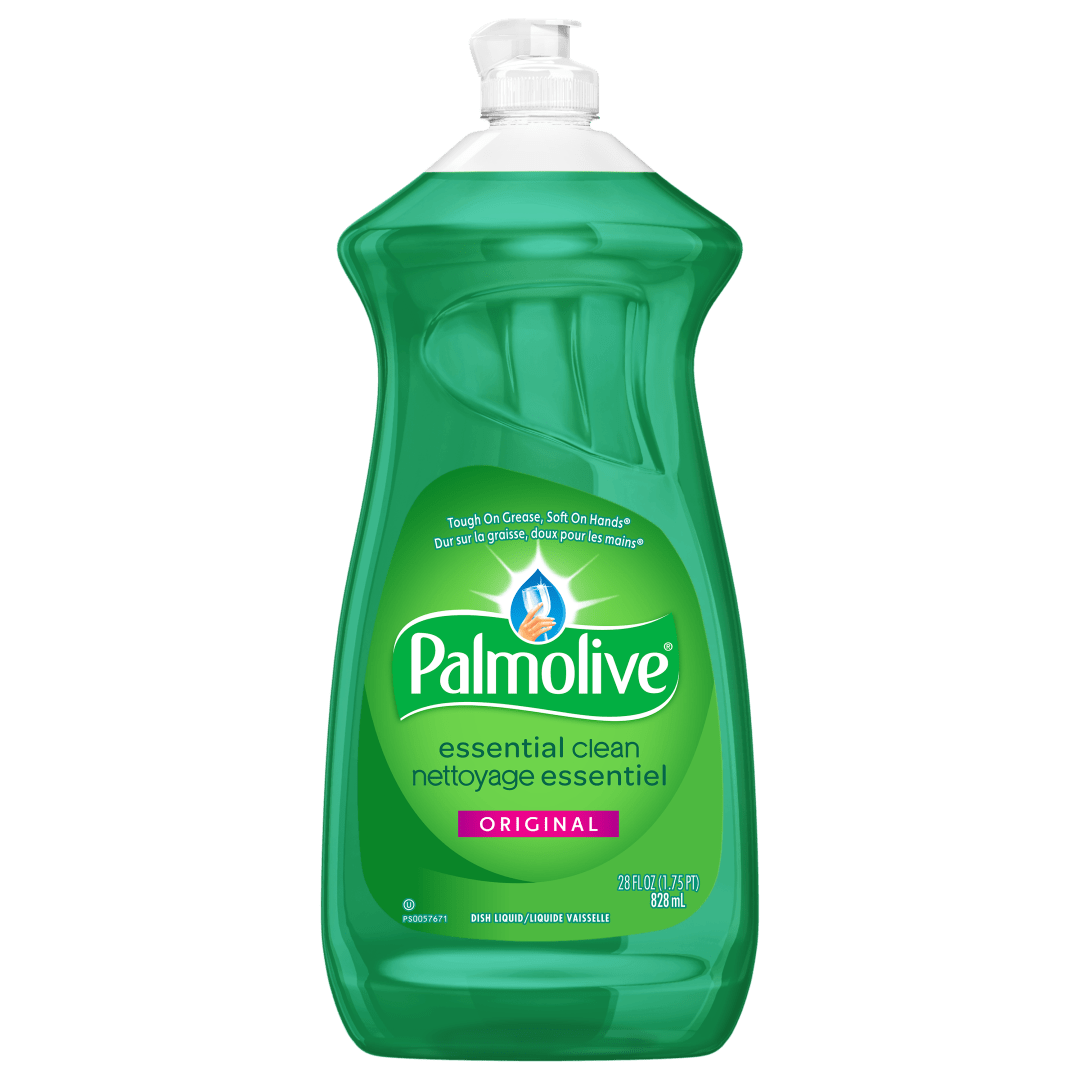 Palmolive Essential Clean Liquid Dish Soap, Original Scent - 828 mL
