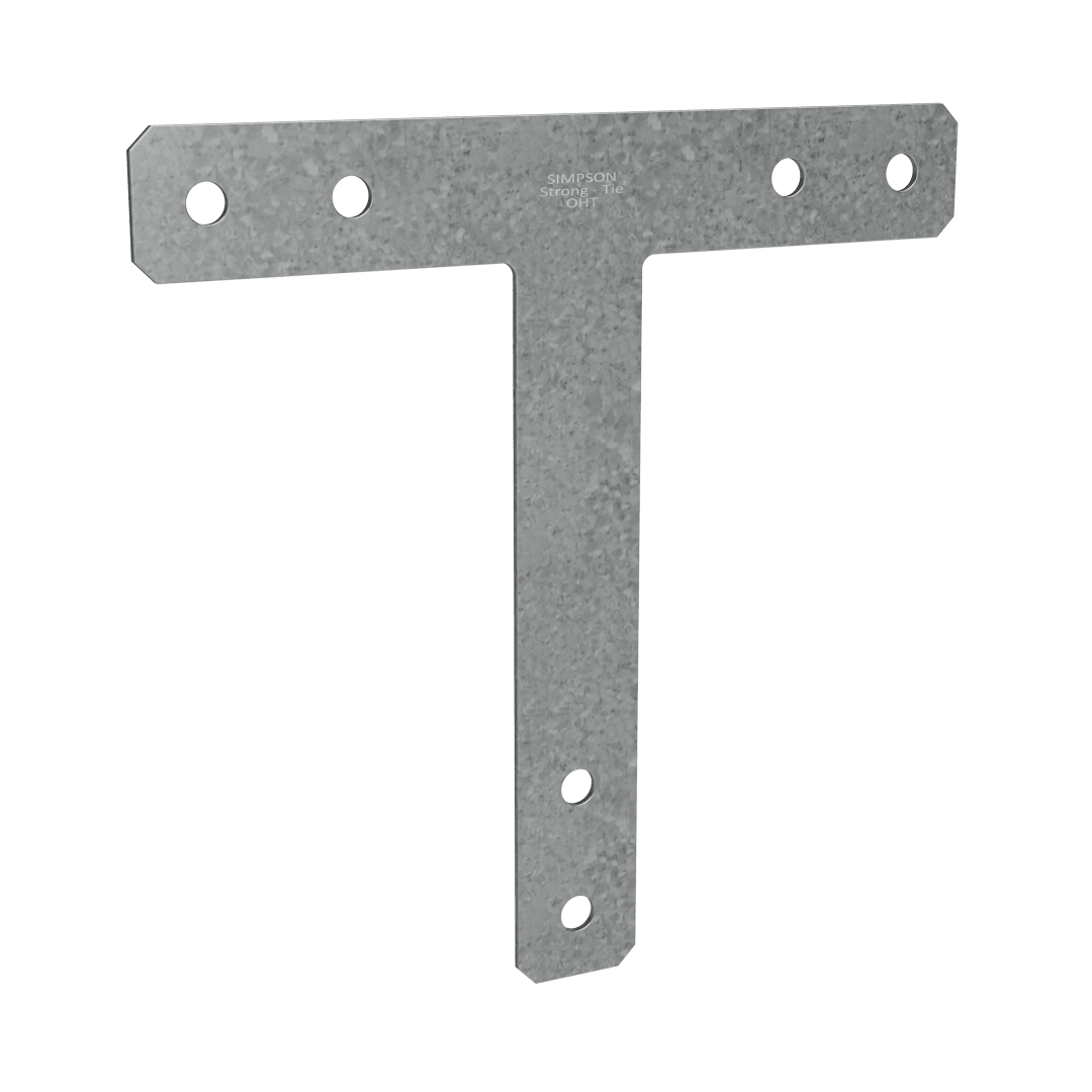 Simpson Strong-Tie 1616HT HT 16 in. x 16 in. 7-Gauge Galvanized Heavy T Strap