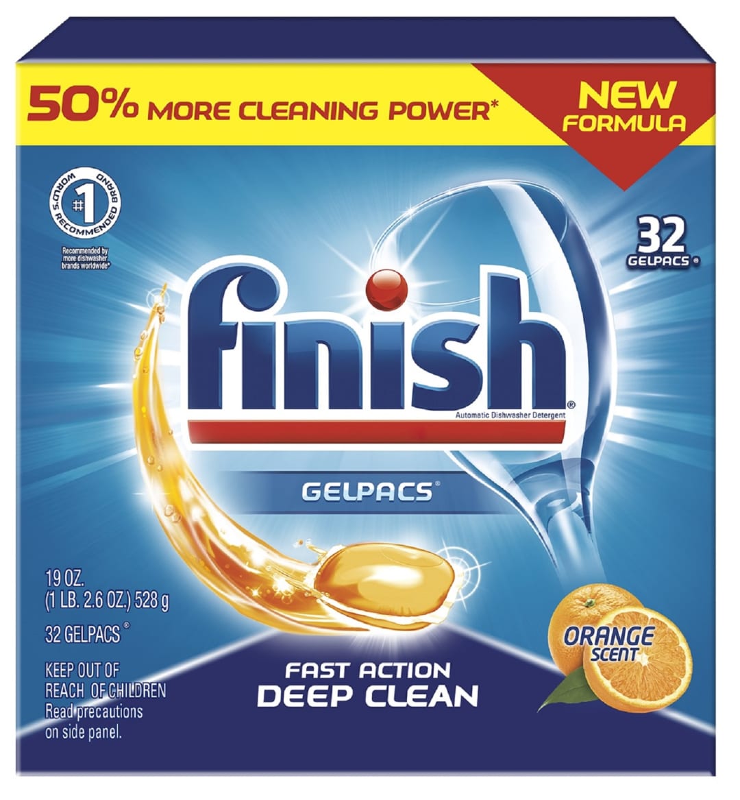 FINISH® GELPACS® - Orange 6/32 ct.