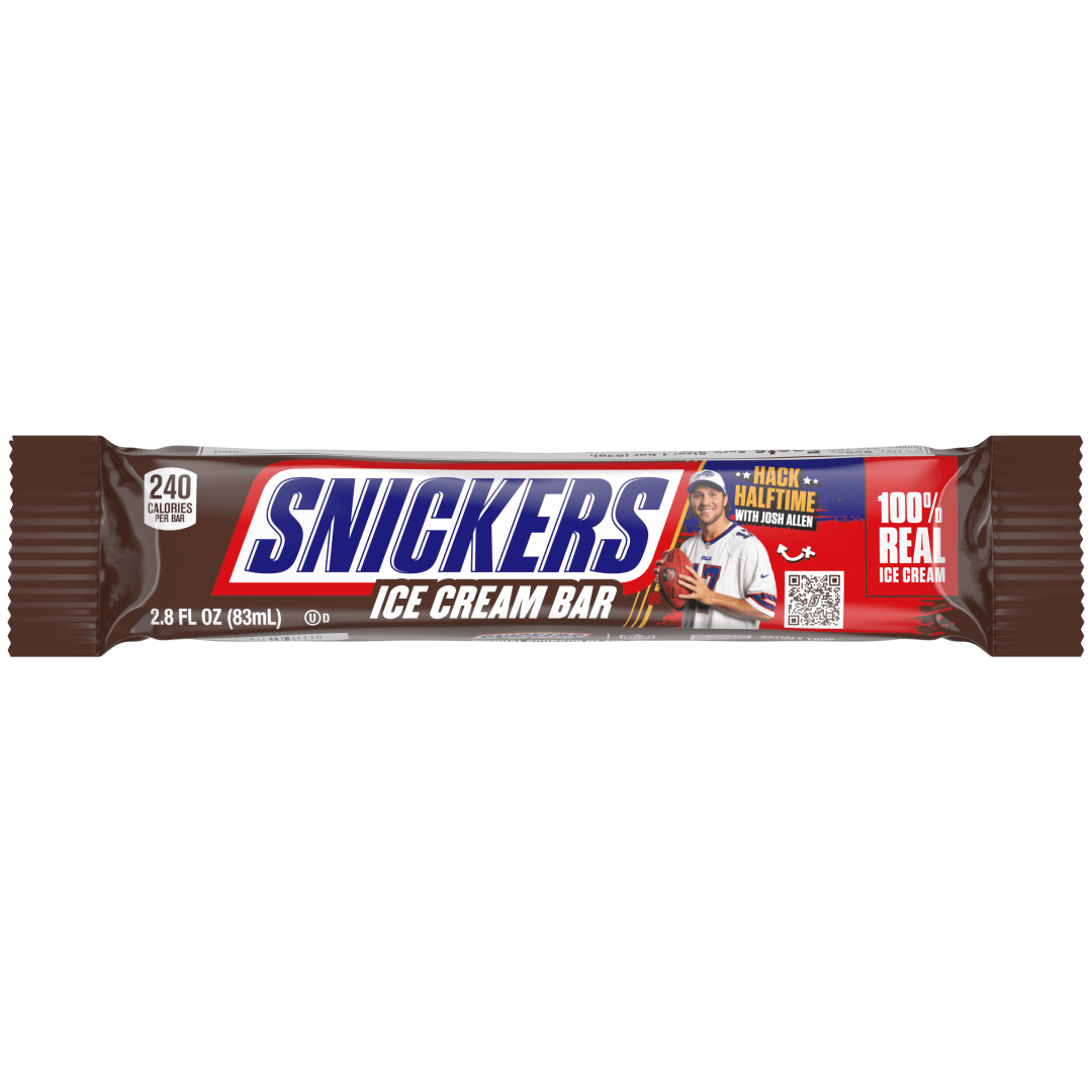 SNICKERS Ice Cream, Chocolatey Caramel Peanut Butter Ice Cream Bar, 2.8 Oz