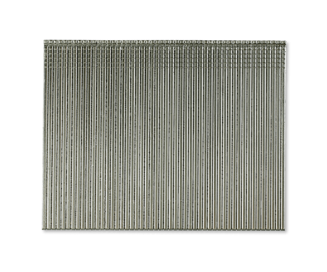 Simpson Strong-Tie S16N250FNJ Straight, Adhesive Collation, T-Style Head, 16-Gauge Finishing Nail — 2-1/2 in. Type 304 (2500-Qty)