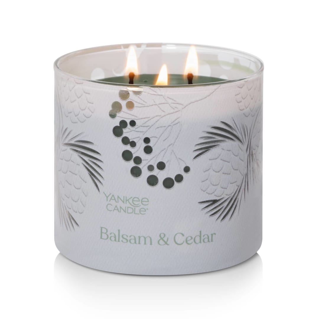 Yankee Candle Balsam & Cedar 3-Wick Candle