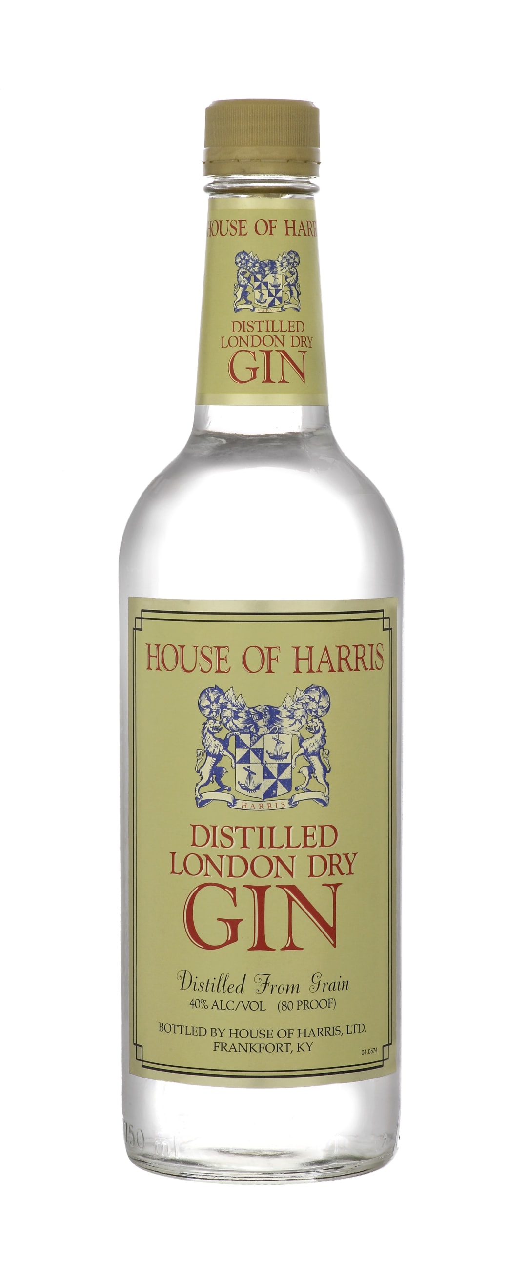 House of Harris Distilled London Dry Gin 750ml 80 Proof