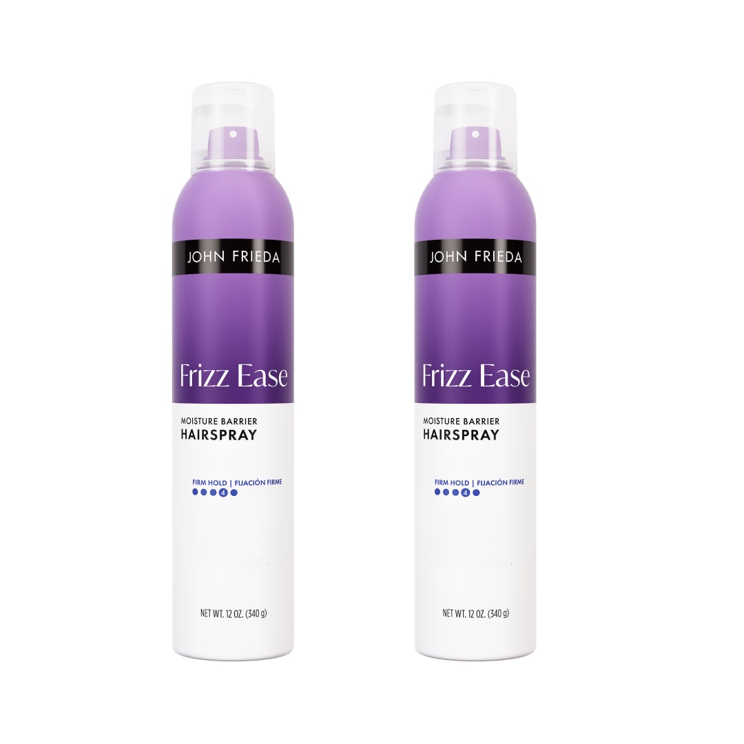 John Frieda Frizz Ease Moisture Barrier Firm Hold Hairspray, 12 oz, 2 pk