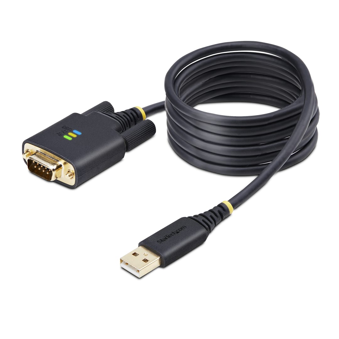 USB to RS232 FTDI cable 6ft COM retention