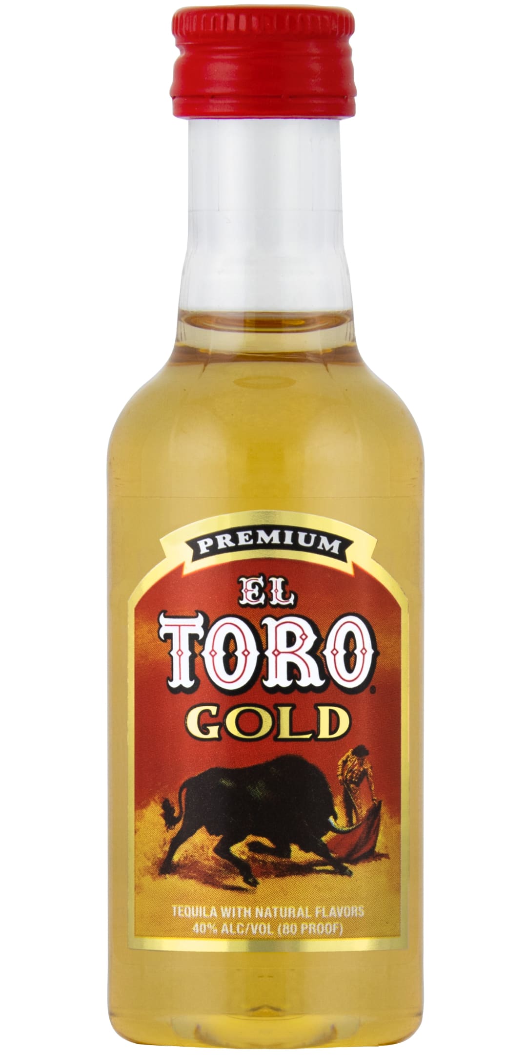 El Toro Gold Tequila 50ml 80 Proof