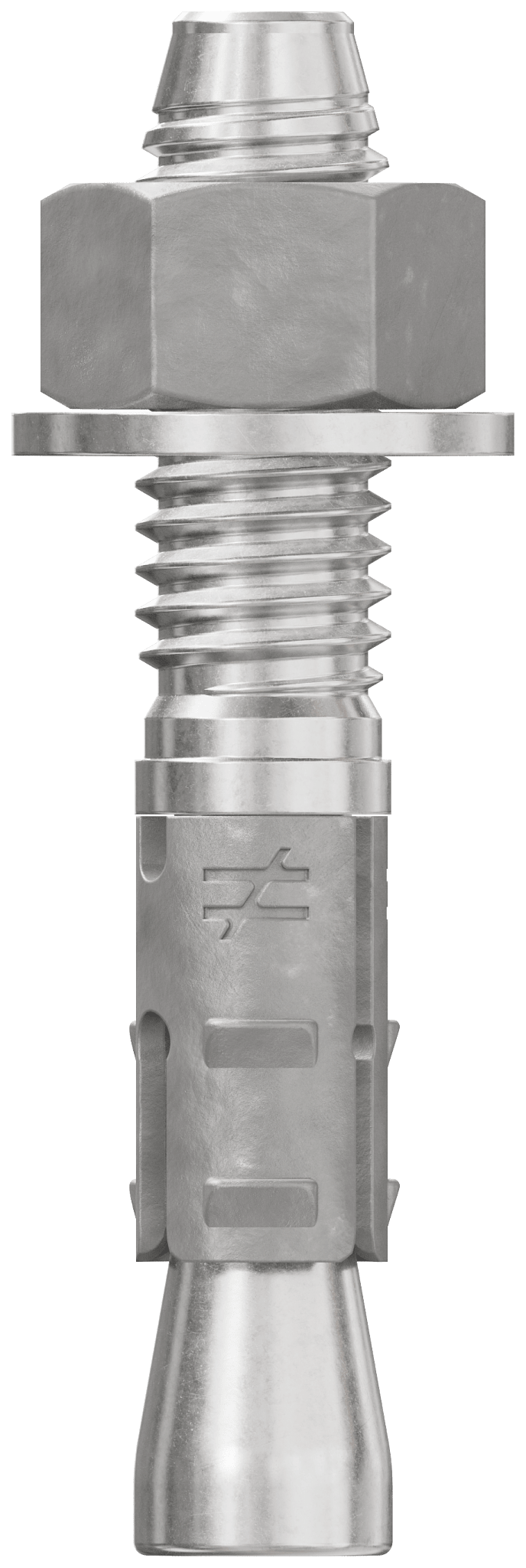 Simpson Strong-Tie STB2-37214S6F50 Strong-Bolt® 2 — 3/8 in. x 2-1/4 in. Type 316 Stainless-Steel Wedge Anchor, Fully Assembled (50-Qty) (Pack of 420)