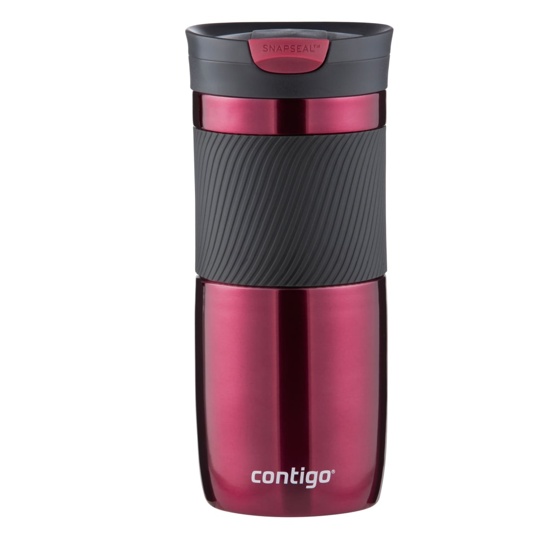 Contigo® Byron SNAPSEAL™ Travel Mug, Stainless Steel Thermal Mug, 470ml., Vivacious
