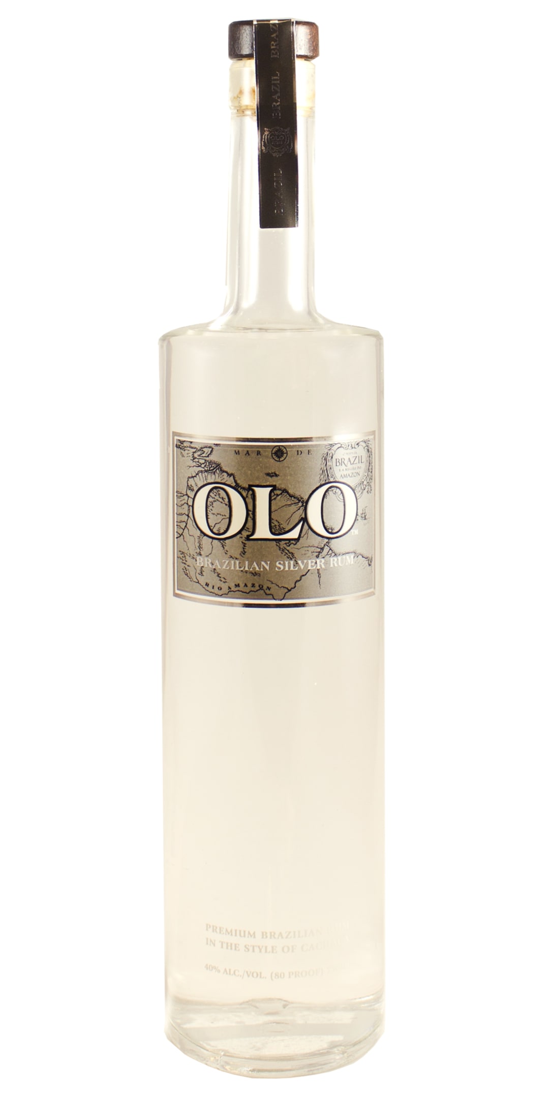 Olo Brazilian Silver Rum 750ml 80 Proof