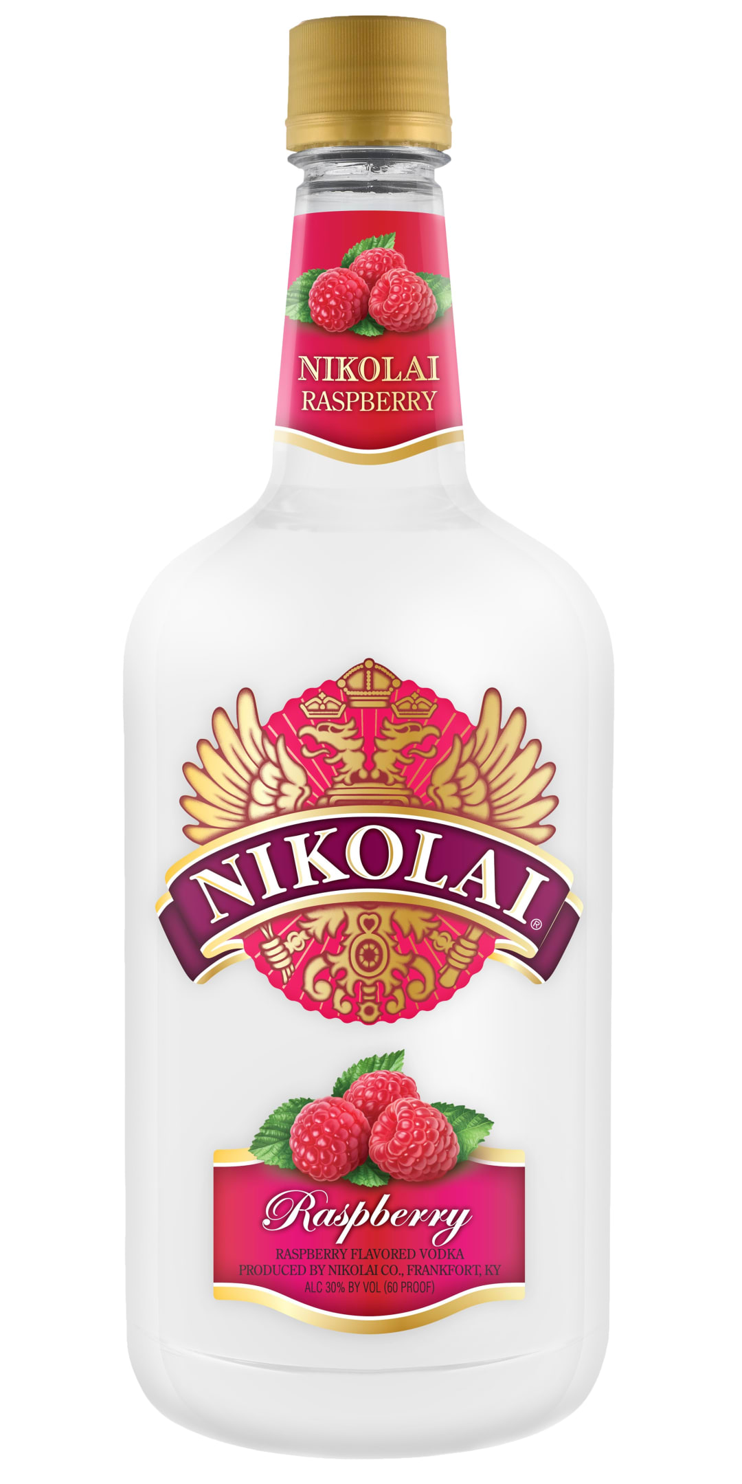 Nikolai Raspberry Vodka 1.75l 60 Proof