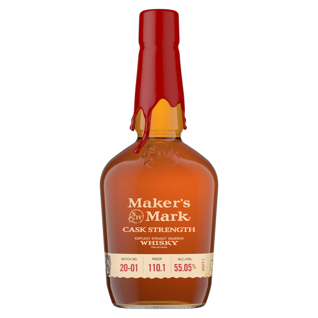 Maker's Mark Cask Strength 109 Proof Kentucky Straight Bourbon Whisky 1 L