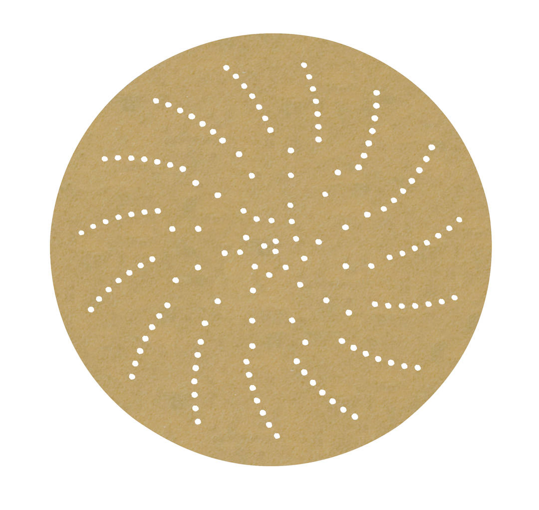 Disco de Lixa Ouro 3M™ Hookit™ 236U – Diâmetro de 76 mm, Grão P500