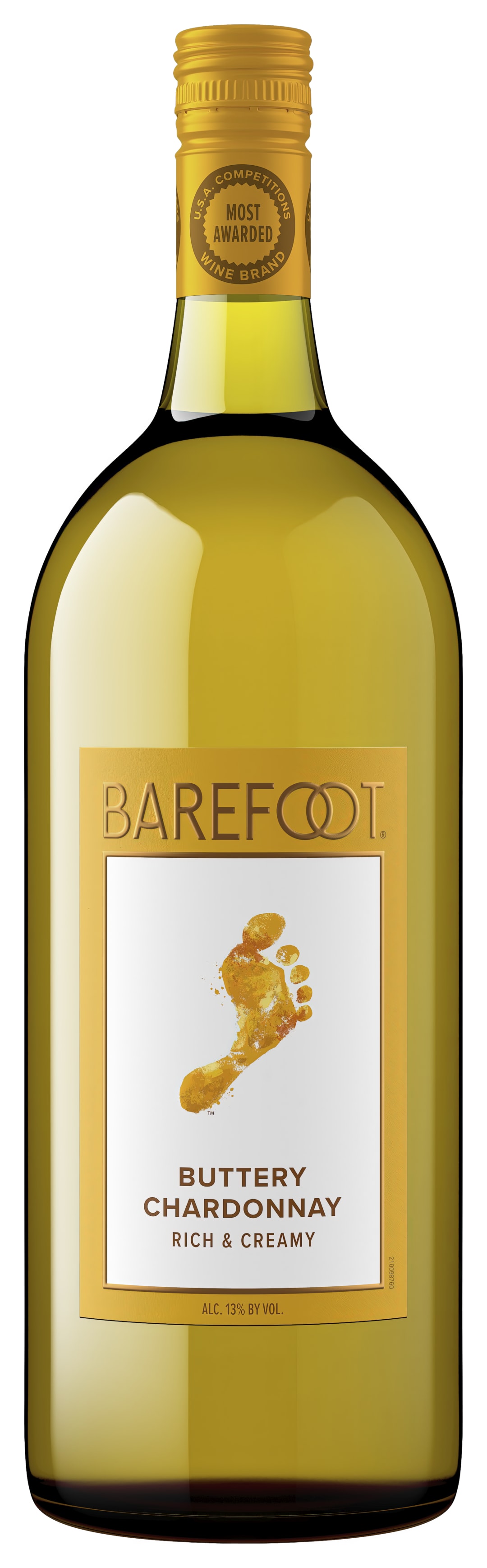 Barefoot Cellars Buttery Chardonnay White Wine 1.5L Bottle