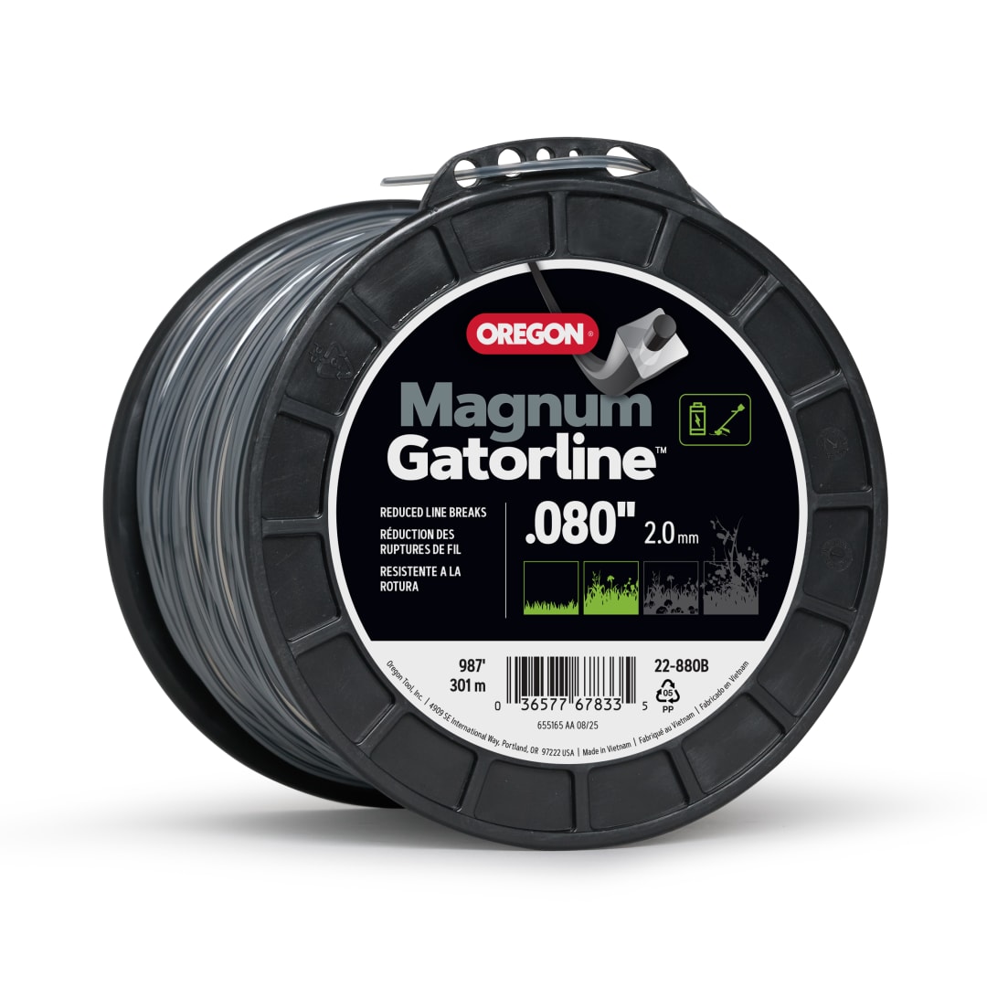 Oregon Magnum Gatorline Square Trimmer line, 0.080in, 987ft Spool