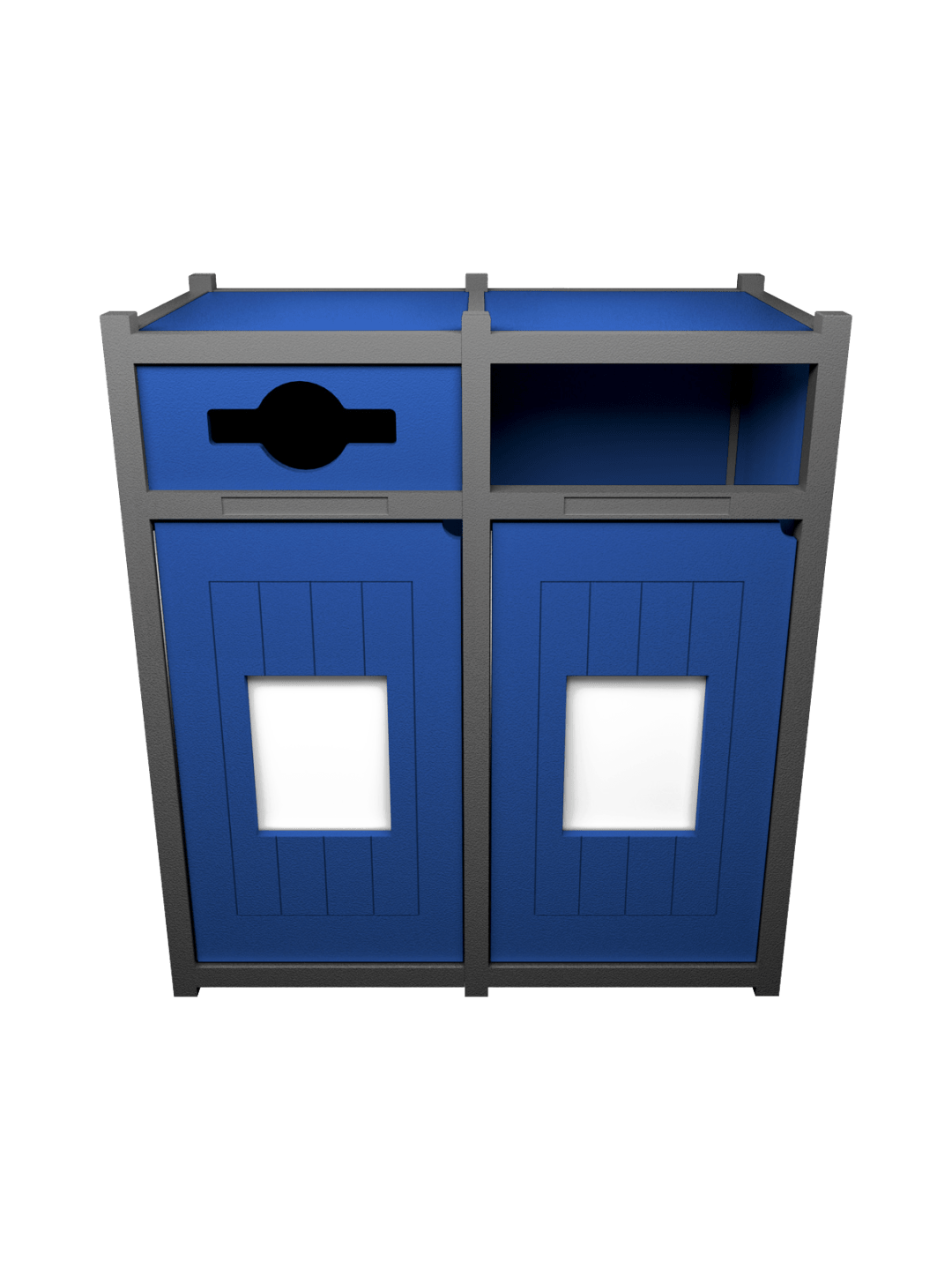  VISION - Double - Unit - Mixed-Full - Grey-Blue