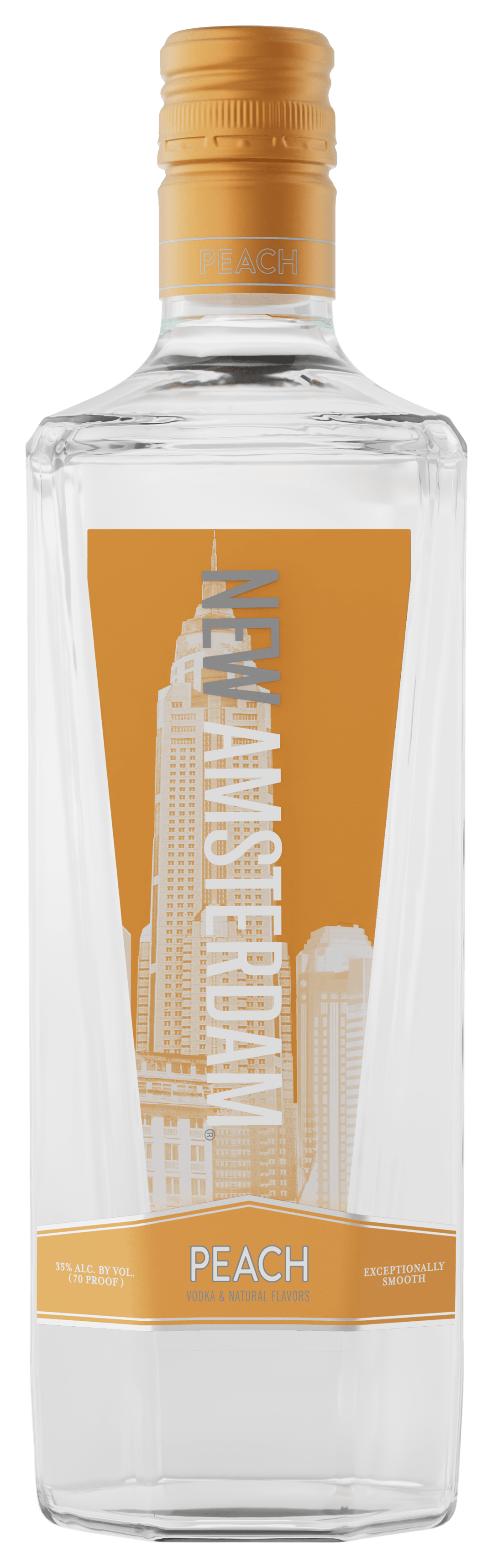 New Amsterdam Peach Flavored Vodka 1.75L