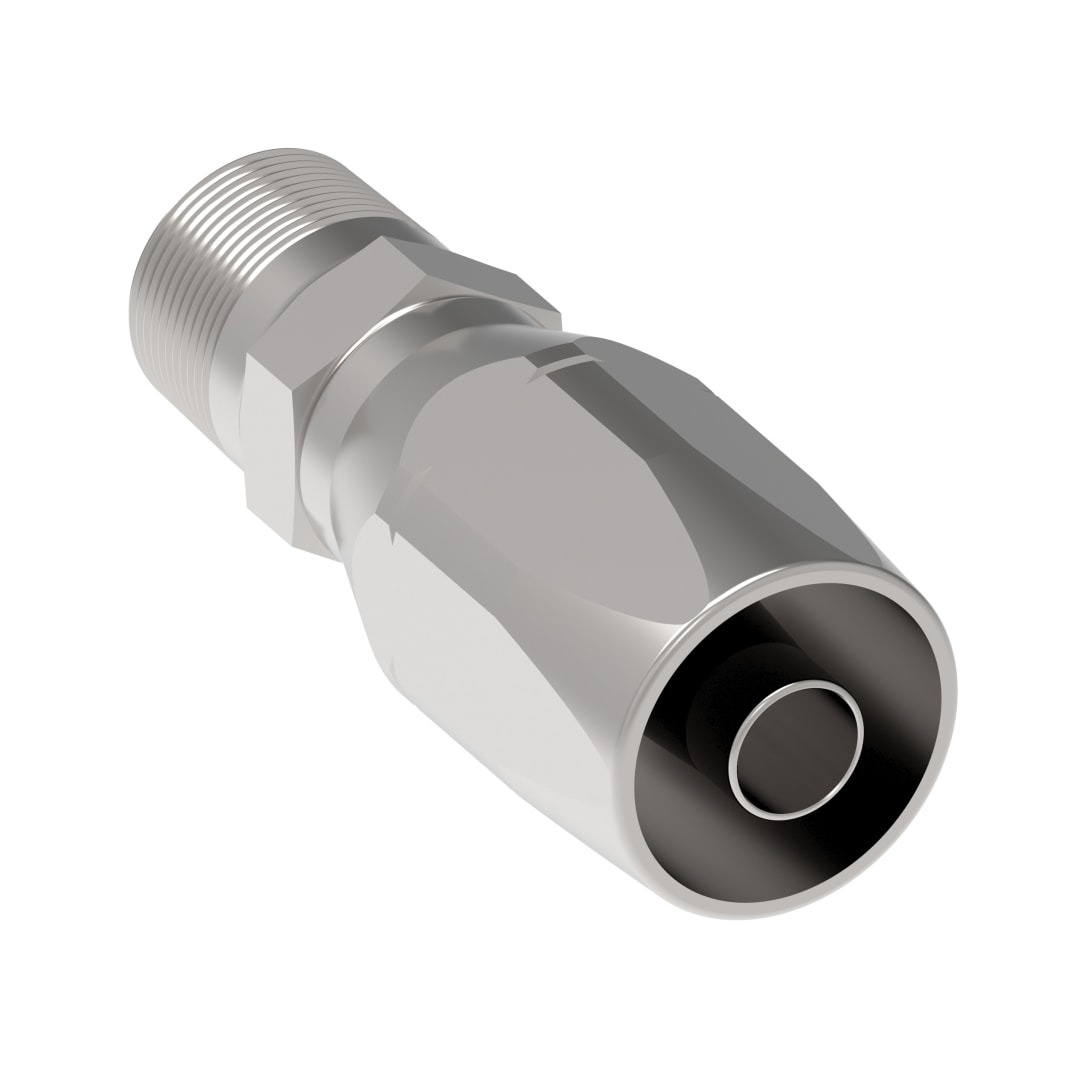 Aeroquip 1/2 NPT X 1/2 100r2 Reusable S/t
