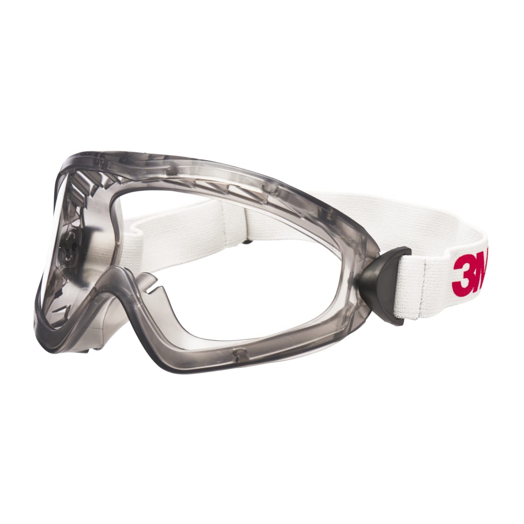 3M™ İş Güvenliği Koruyucu Gözlükler 2890 Serisi, Sızdırmaz, Çizilmeye Dayanıklı / Buğu Önleyici, Şeffaf Polikarbonat Lens, 2890S