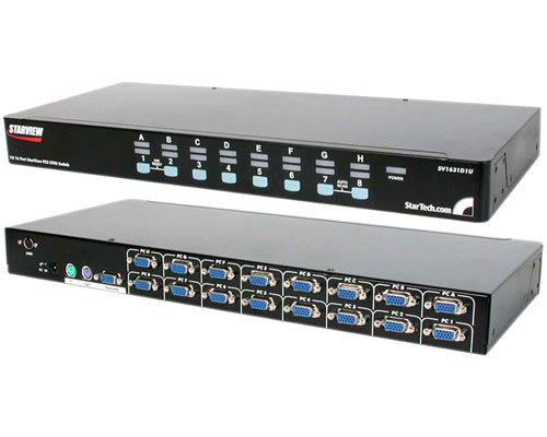 16 Port StarView PS/2 KVM Switch with OSD