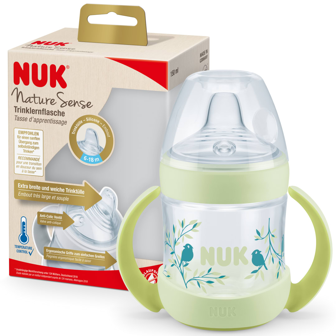 NUK Nature Sense TLF Temp. Control grün