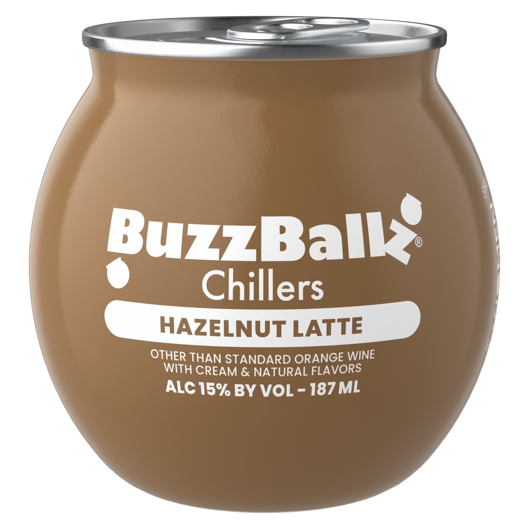 BuzzBallz Hazelnut Coffee Wine Cocktails 187ml 30 Proof