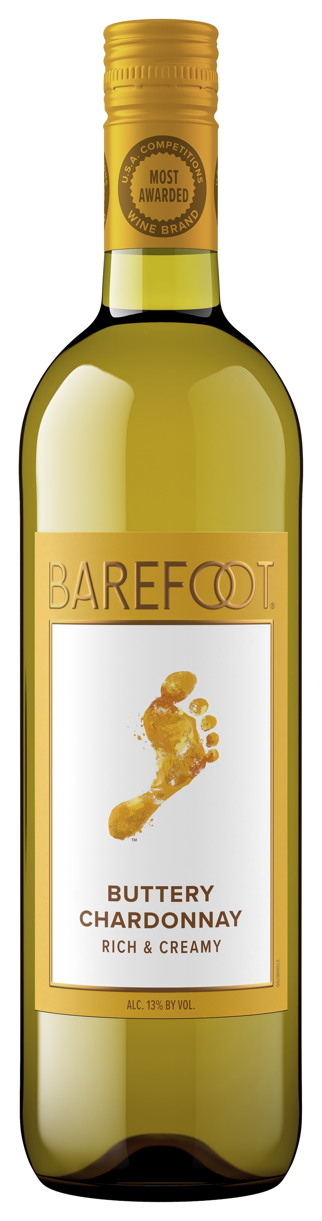 Barefoot Cellars Buttery Chardonnay White Wine 750ml